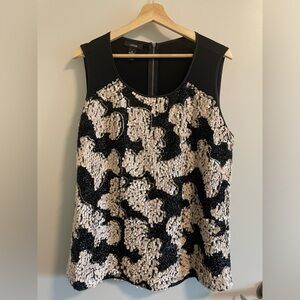 Alfani sequined sleeveless top. Size XL. Like new, great condition.